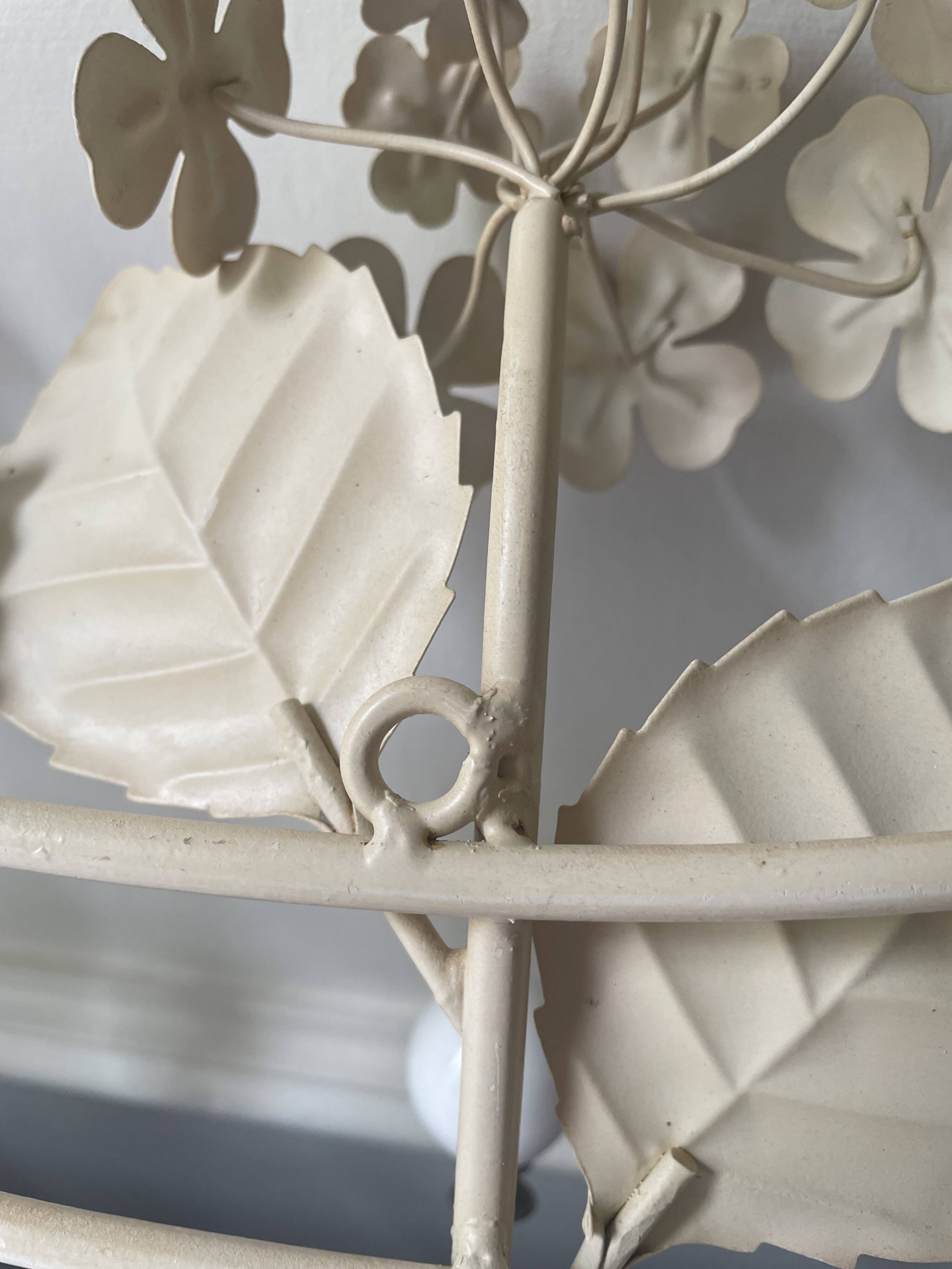 Hydrangea coat rack