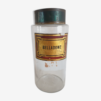 Pot de pharmacie belladone