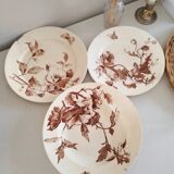 Set of gien summer plates