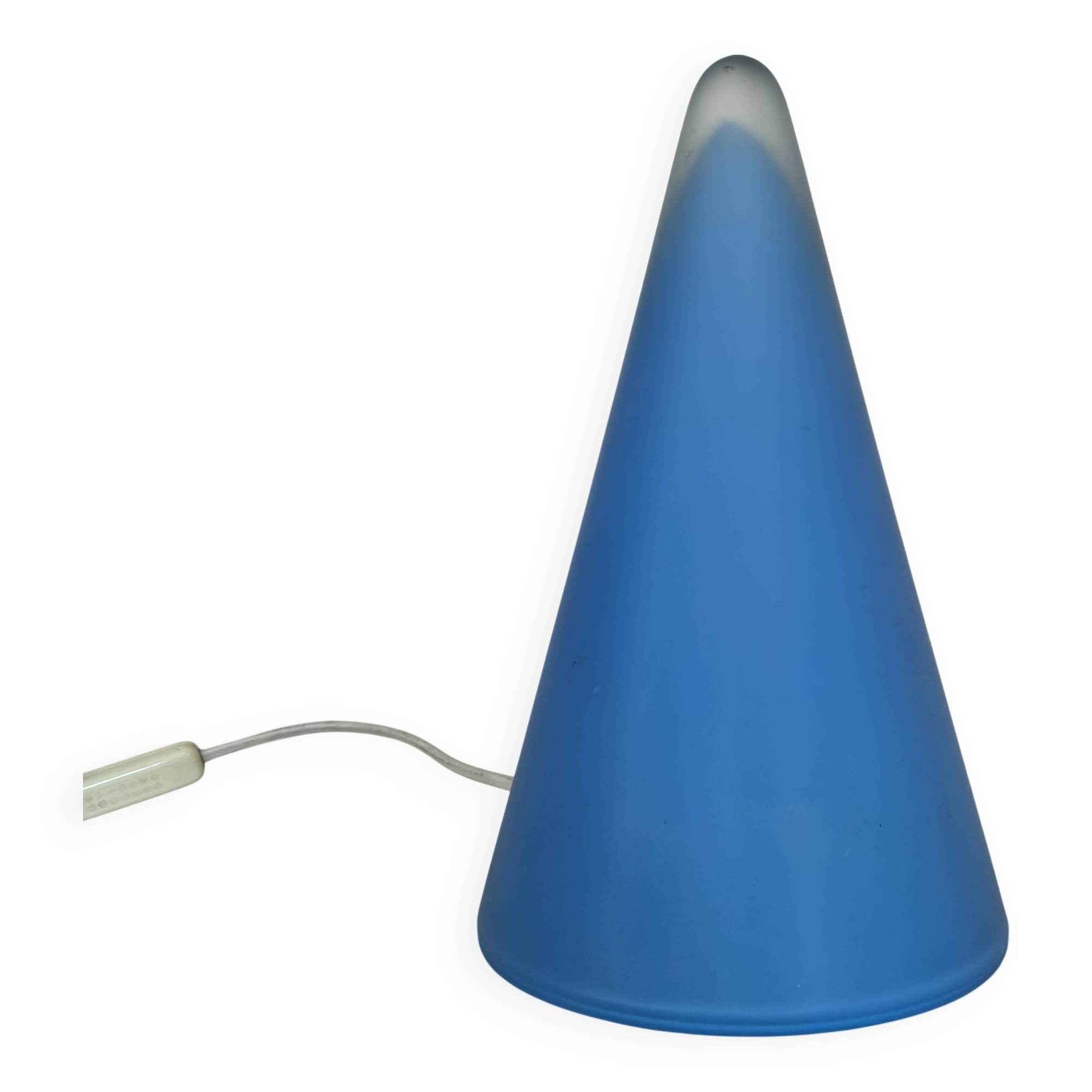 SCE blue Tepee lamp from the 90s
