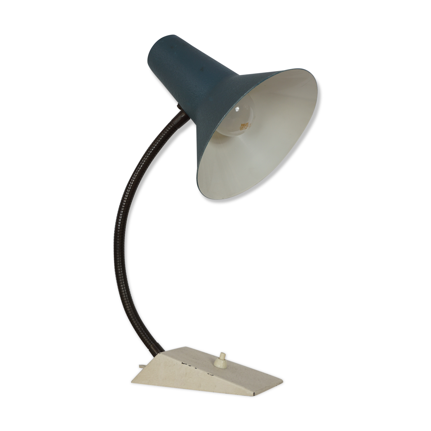 50s articulated lamp in metal
