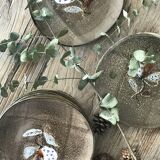 batch of 6 porcelain dessert plates