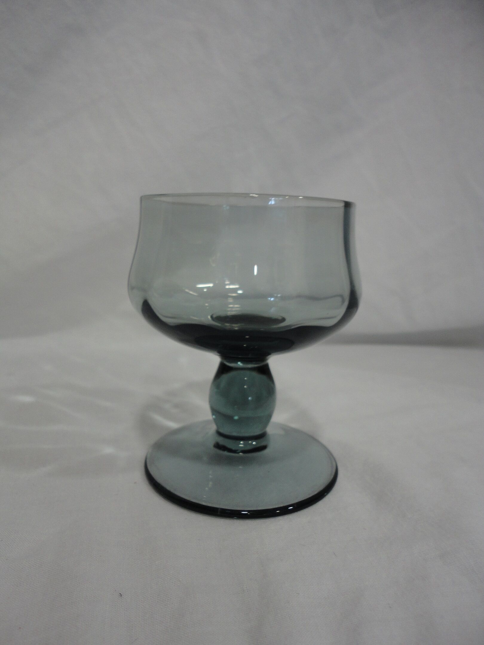 Set of glasses on foot