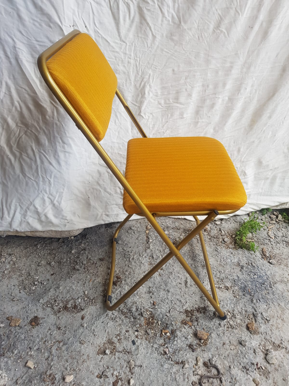Old folding chair lafuma