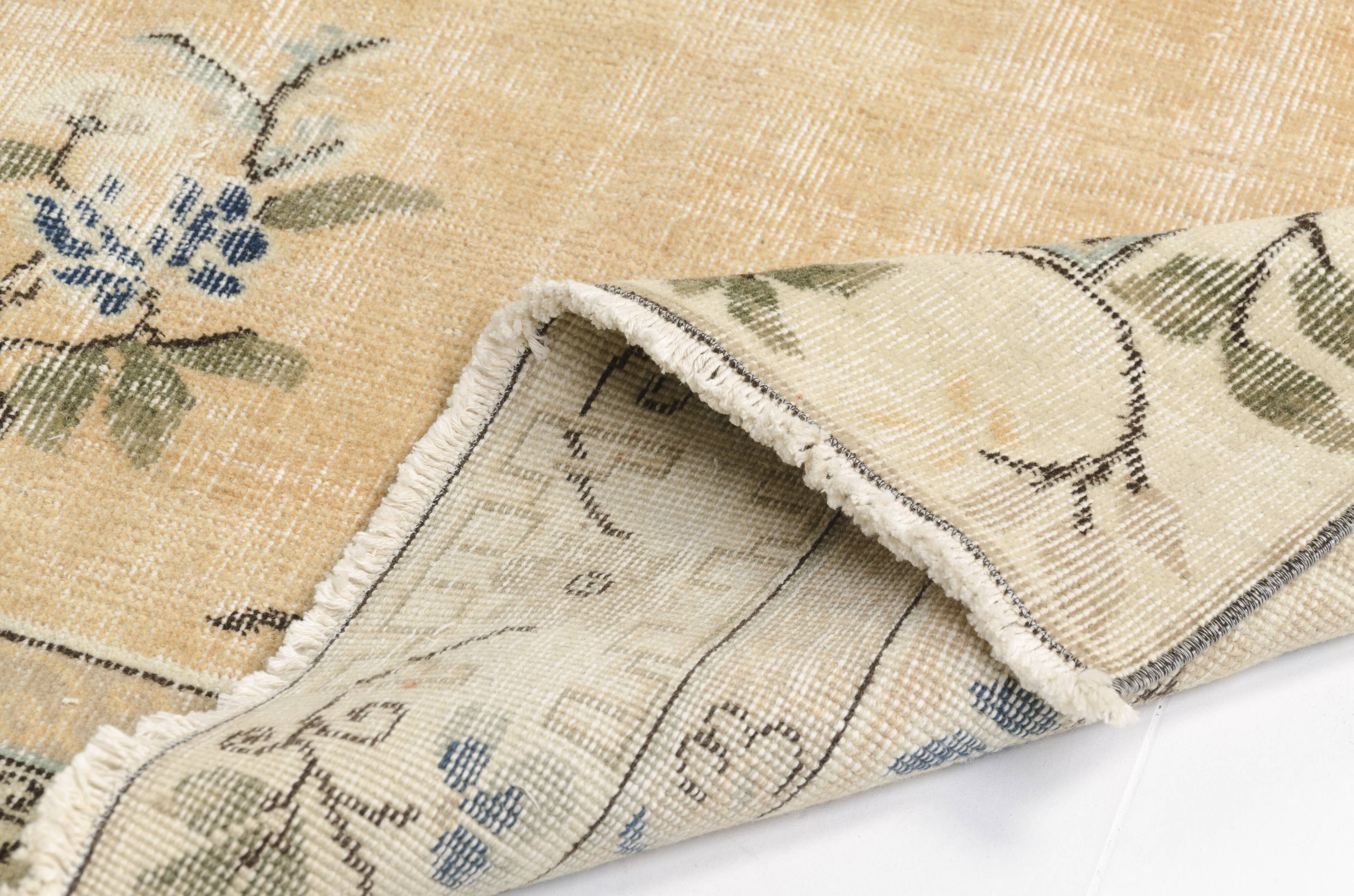 Oushak Wool Area Carpet -1751