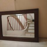 Exotic wood mirror