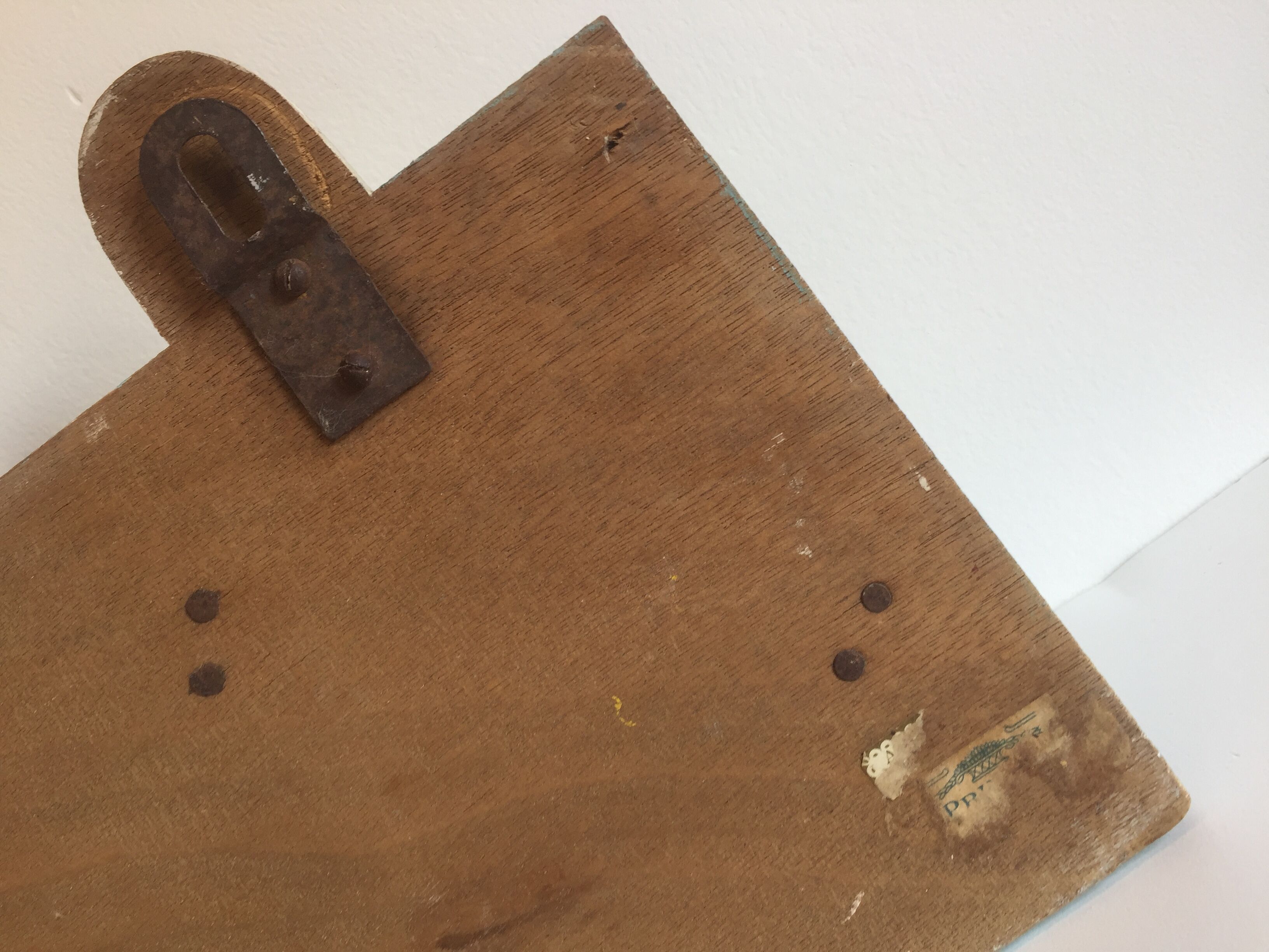 Coat rack with vintage swallows