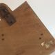 Coat rack with vintage swallows