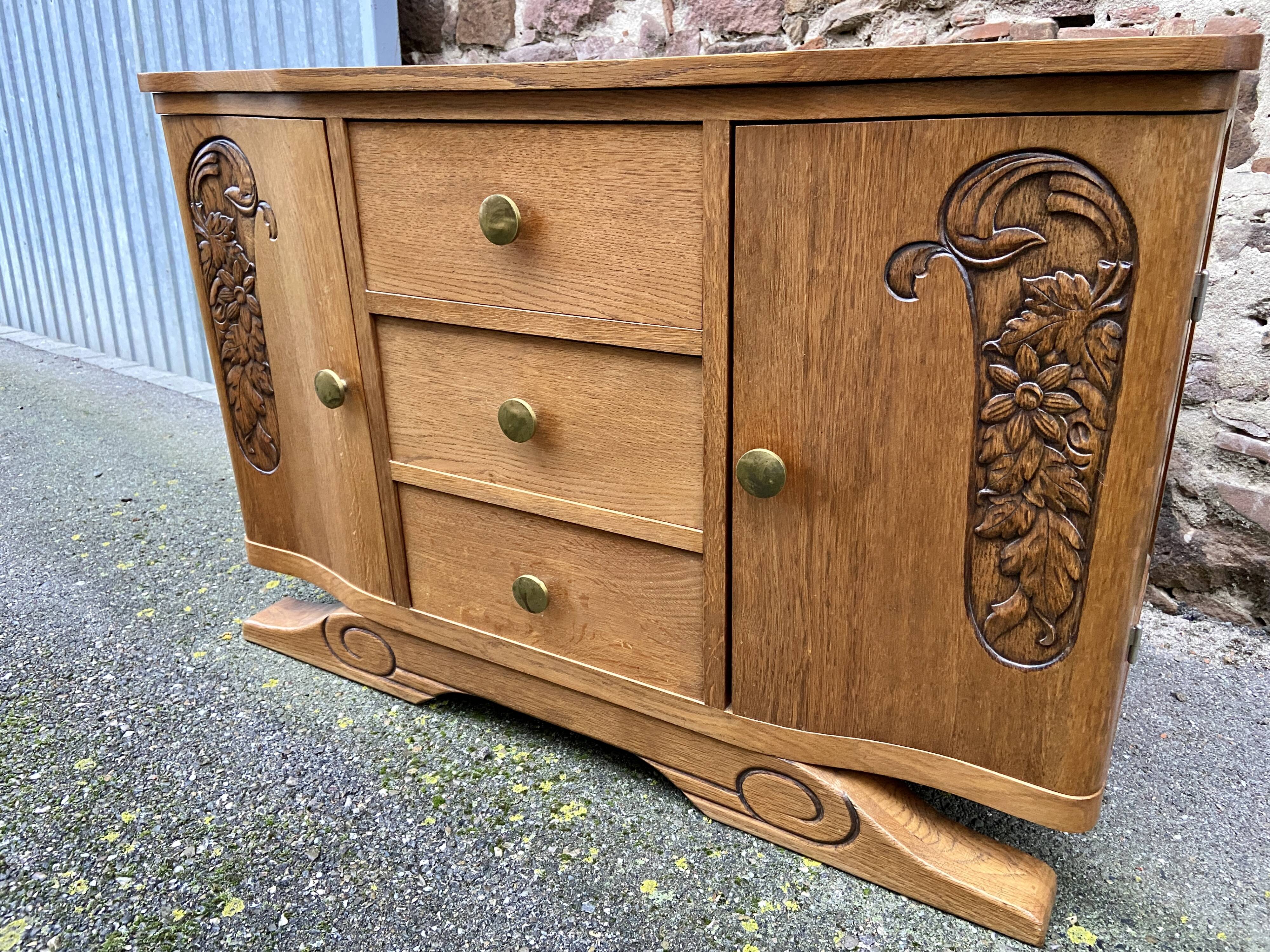 Art deco chest of drawers 1950
