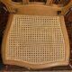 1 caned beech chair, 1950s