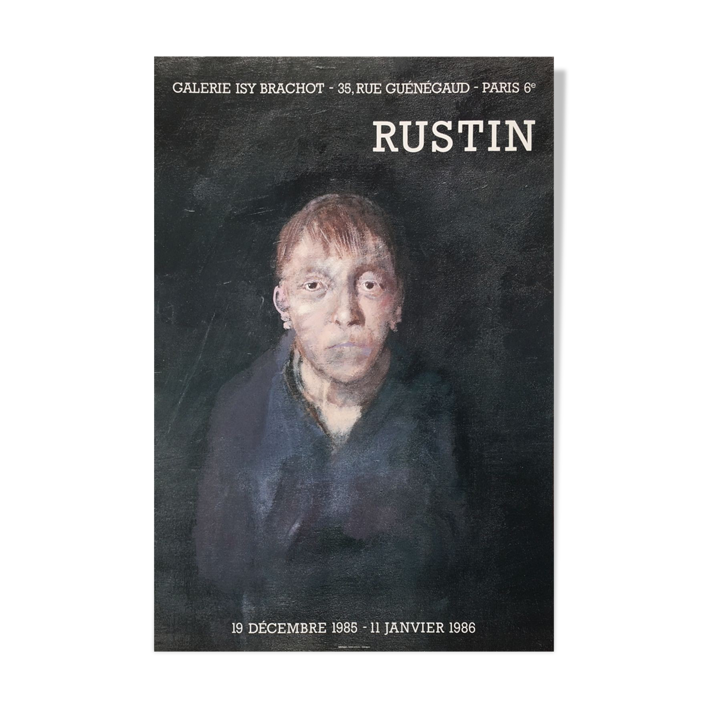 Jean Rustin, Poster 1986