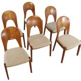 Set de 6 chaises 'Morten' par Niels Koefoed