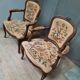 Paire de canriolet de style Louis XV