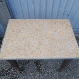 Old small table desk workshop Vintage with drawer