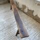 Banc en noyer massif 230 cm