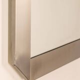 Vintage 70's wall mirror designed by gaetano Scolari for valenti