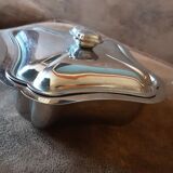 Vintage metal sugar bowl
