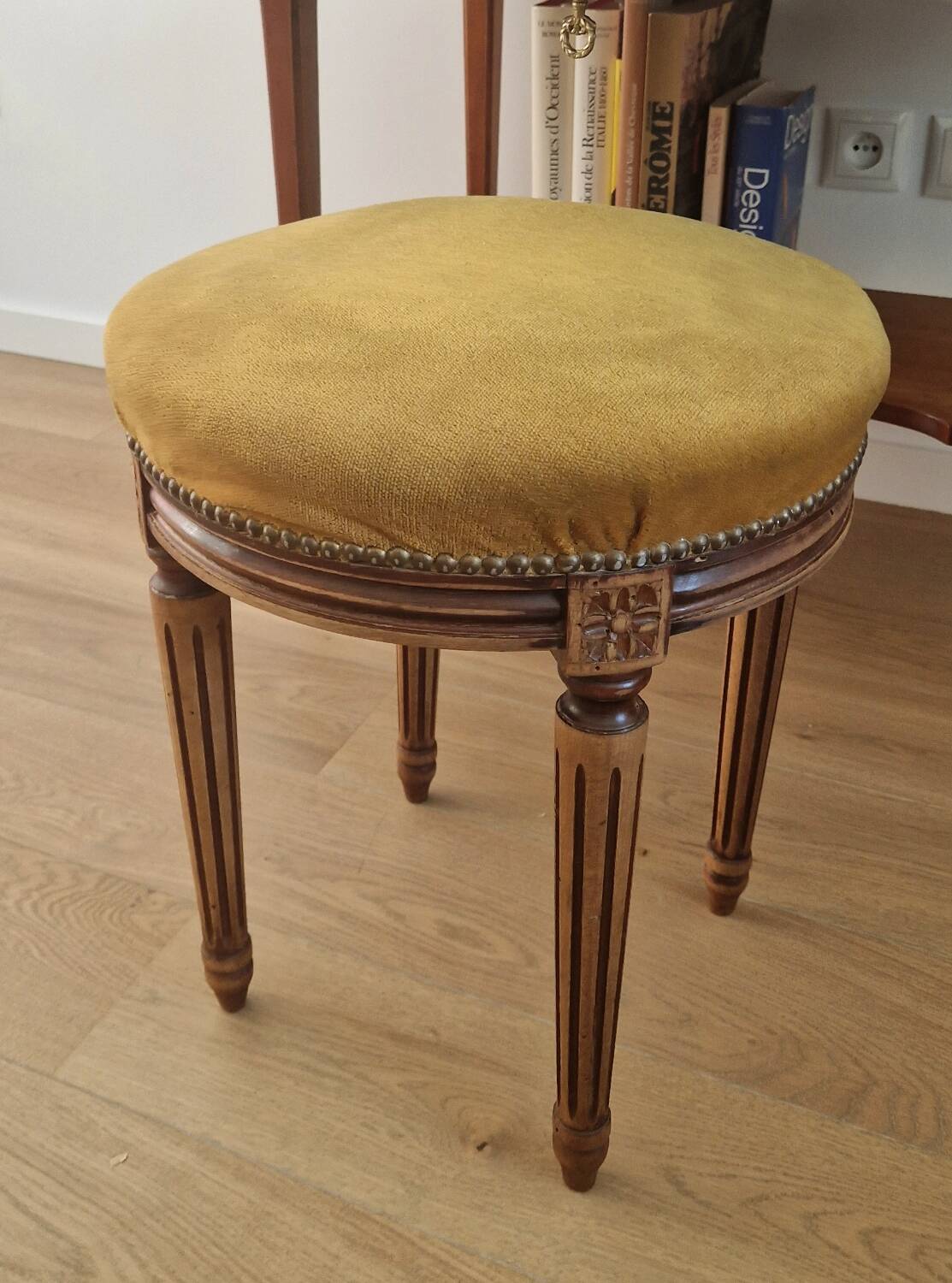 Antique Louis XVI style stool