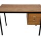 Vintage Desk 1960s Design Workspace with drawers