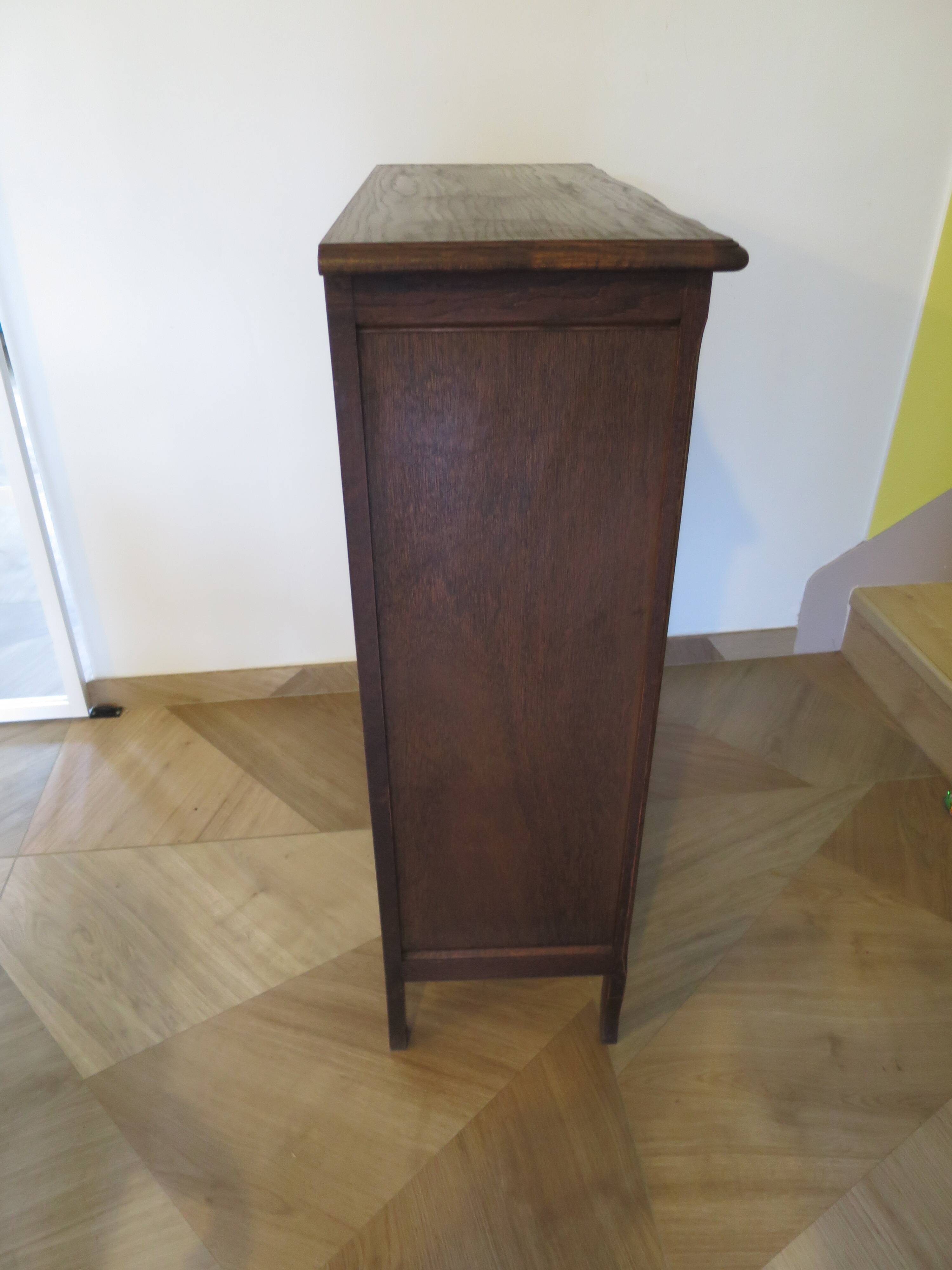 Beautiful oak Bibus - 3 levels - Louis XV style