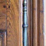 Louis XIII oak armoire / bonnetière / 18th century