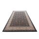 Black floral AKKA oriental rug - Wool