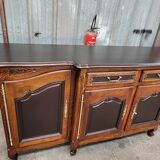 Solid wood sideboard