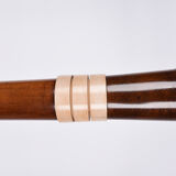 Art-deco mahogany lamppost