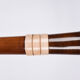 Art-deco mahogany lamppost