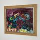 Original mid-century European oil on canvas – “Still Life” by Roy – dated 1969 – vintage & framed – 75 × 64 cm (29.5" × 25.2")