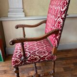 Fauteuil style Louis XIII