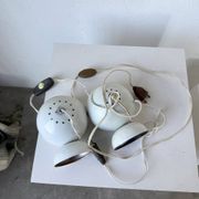 Paire de lampes « eyeball » années 80