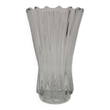 Art Crystal Glass Vase,Crystalex Novy Bor,1970's.