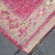 Tapis de Couloir Anatolien Fuchsia, Motifs Géométriques Vintage, 94x324 Cm