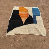 Colorful Berber rug size 200 x 300 cm