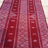 Kilim red wool handmade