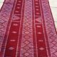 Kilim red wool handmade