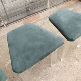 4 Plexiglas Roche and Bobois chairs