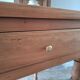 Vintage solid wood desk with extensions.