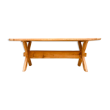 Table en pin de pays