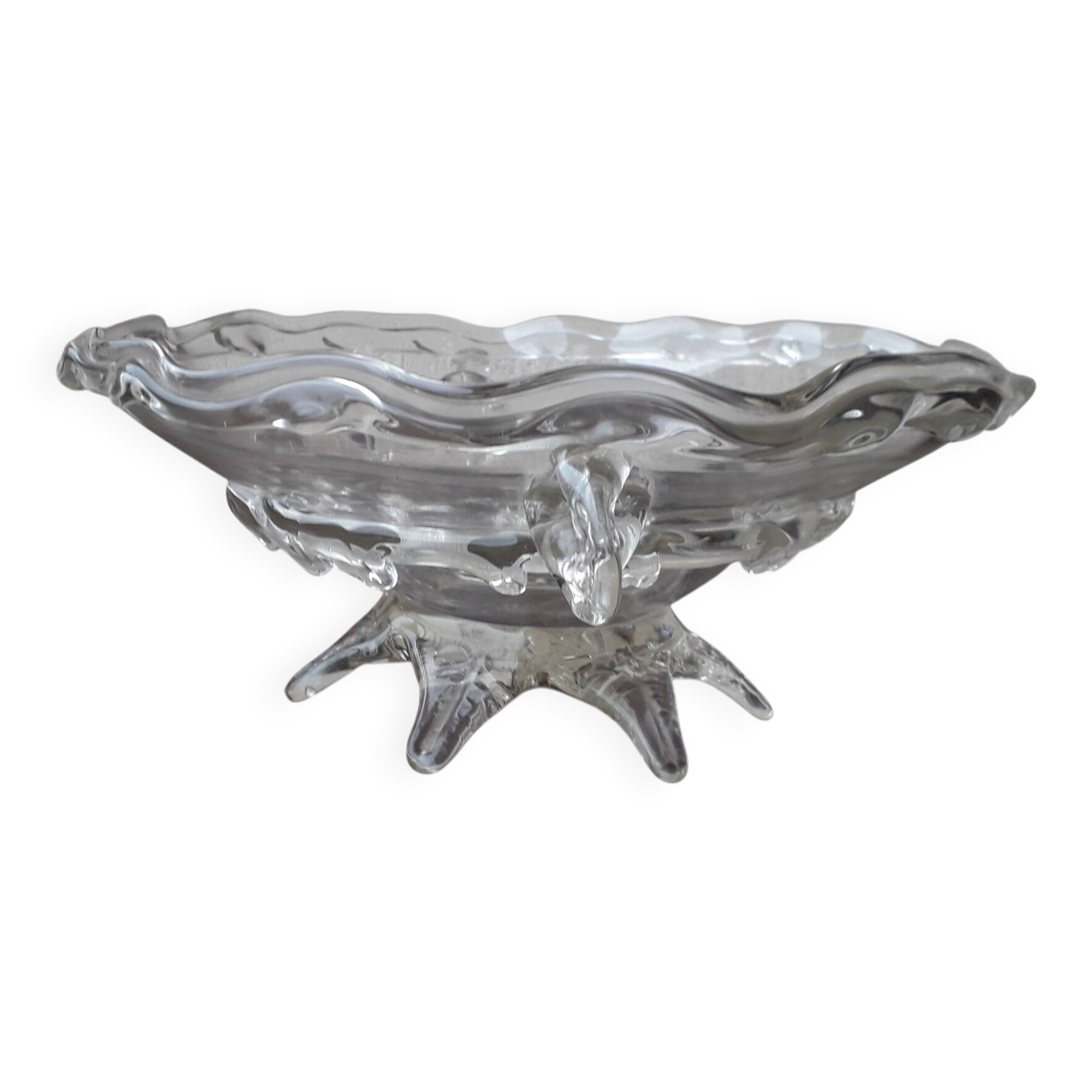 Fruit bowl in glass