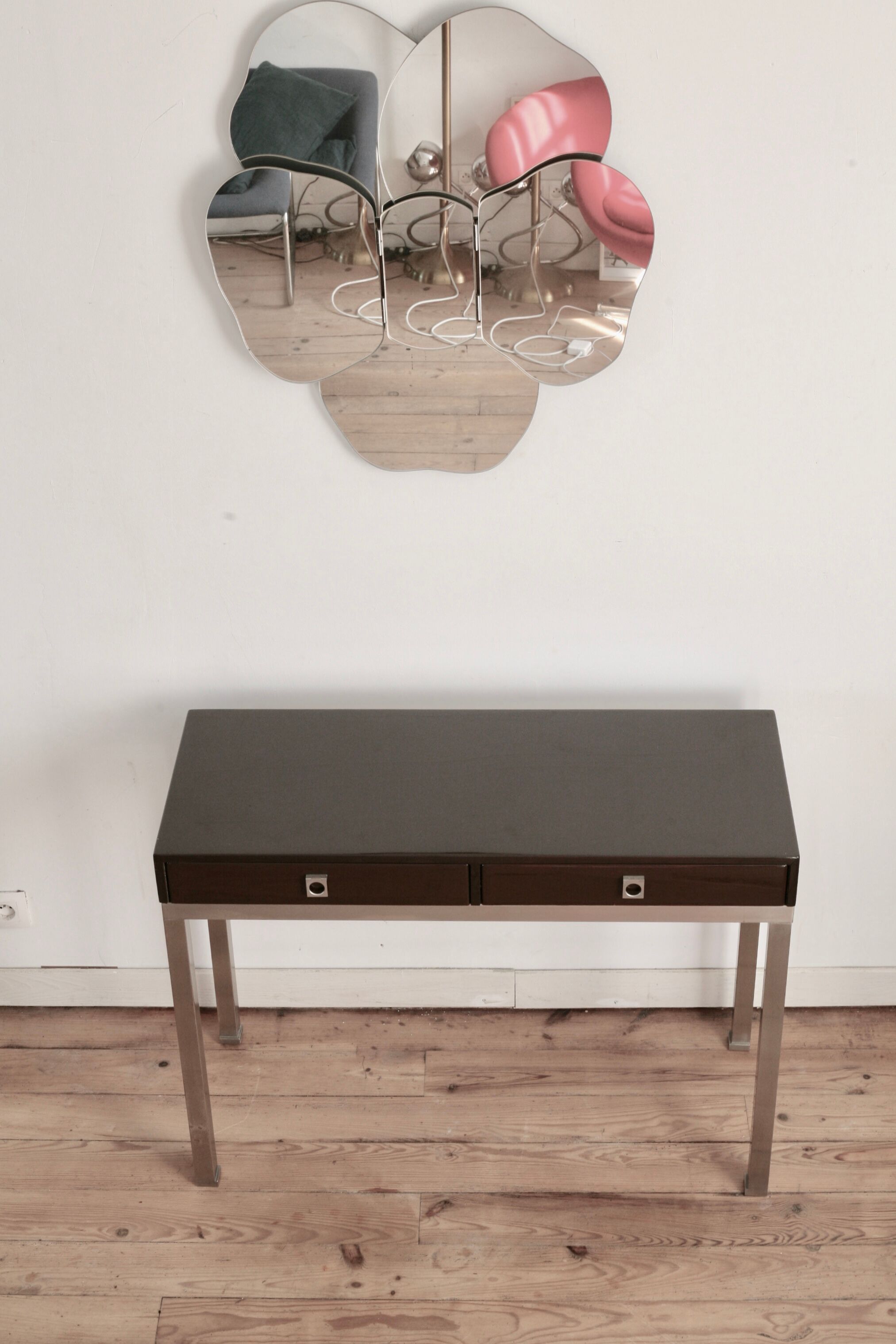 Console by Guy Lefèvre, Maison jansen, circa 1970