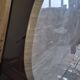 1970s travertine dining table