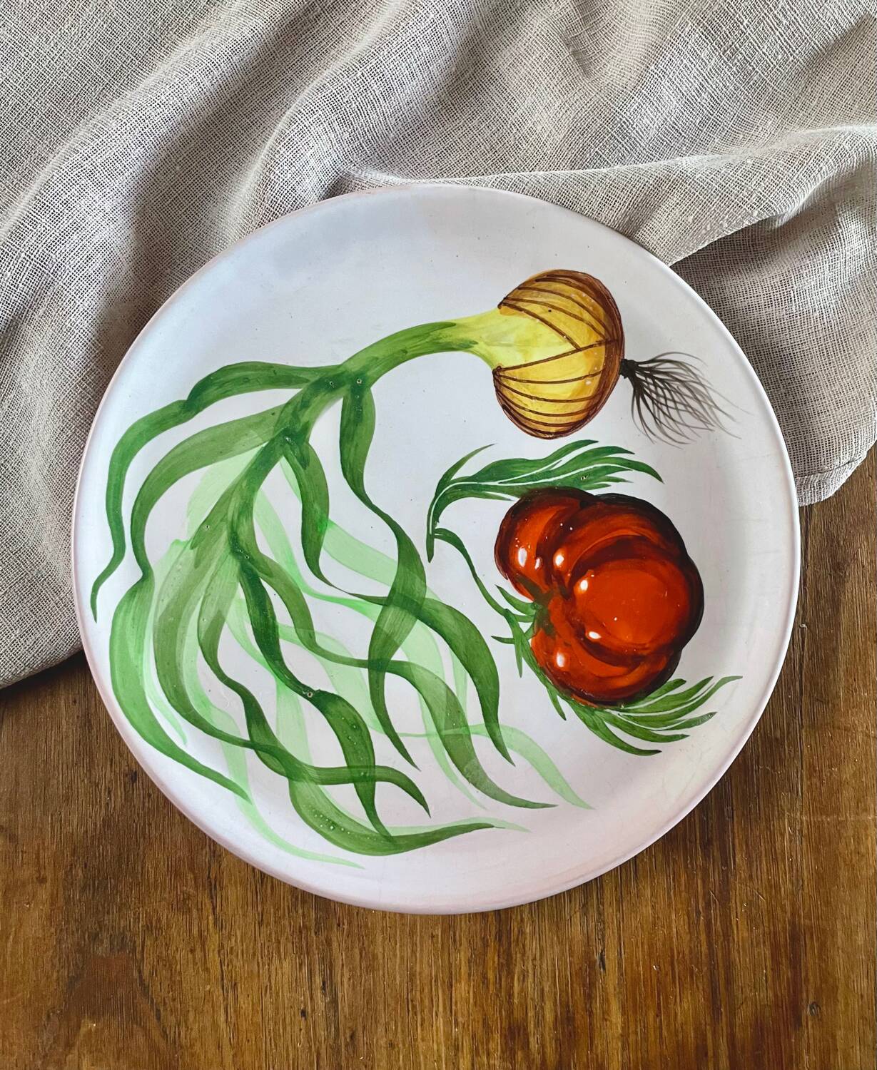 Rare service Vallauris Marius Bessone 1960