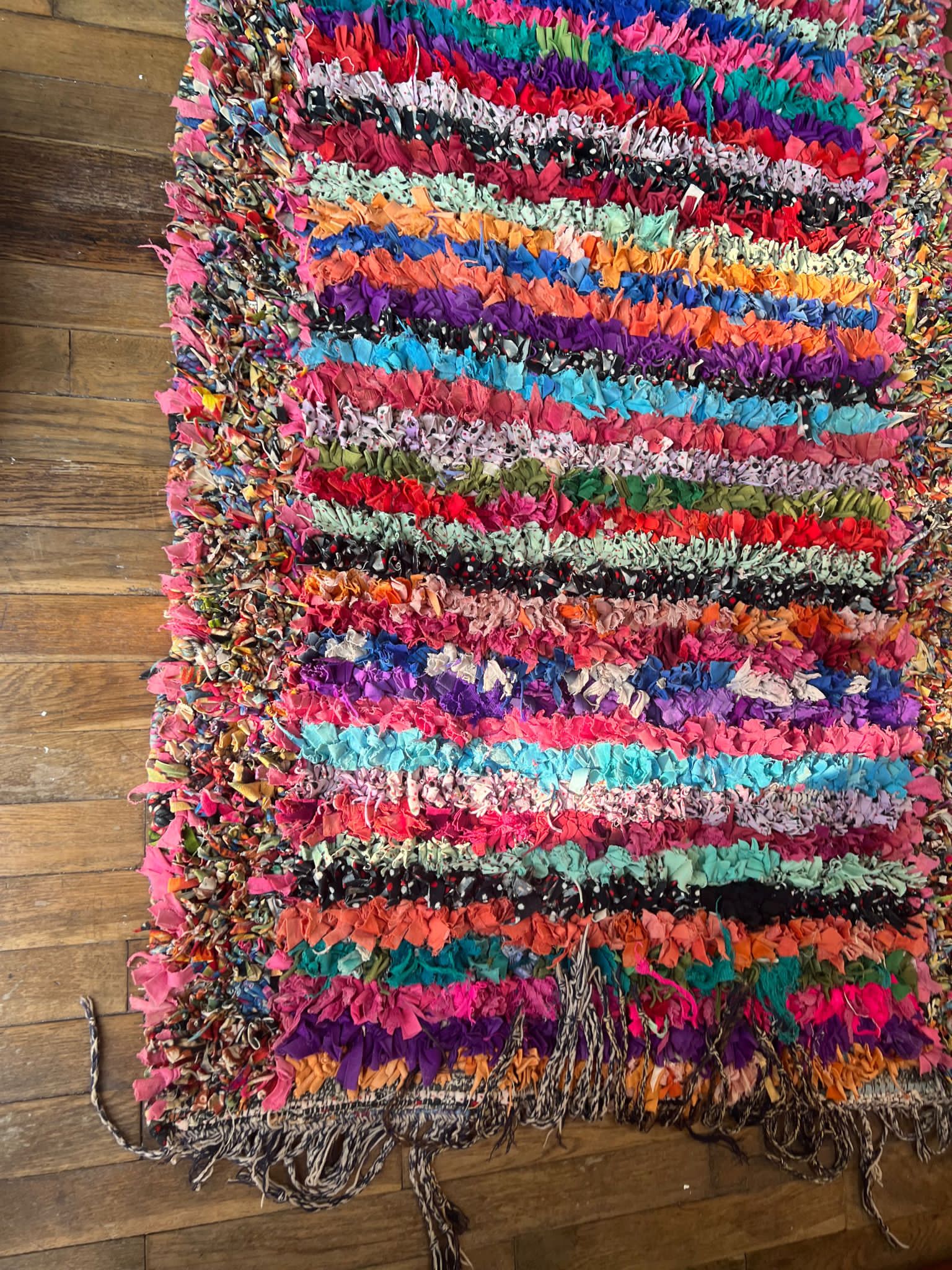 Boucherouite carpet