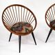 Pair of Yngve Ekström Circle Chairs for Swedese, Sweden 1950s – Original Up