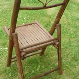 Bamboo child folding chair