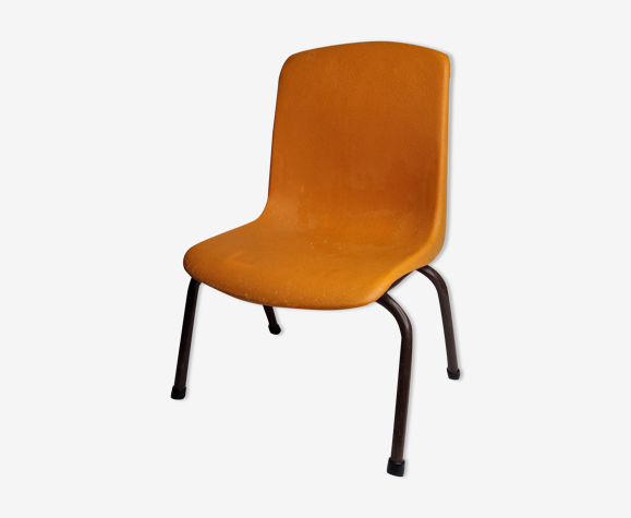 Chaise d'écolier vintage Grosfillex, années 60-70