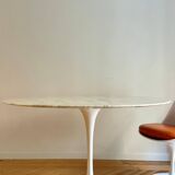 Tulip Table by Eero Saarinen with Calacatta Marble