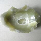 Empty pocket stone onyx green 70s